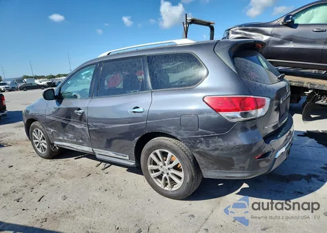 2014 Nissan Pathfinder S z USA, uszkodzony, nr VIN 5N1AR2MN1EC640540
